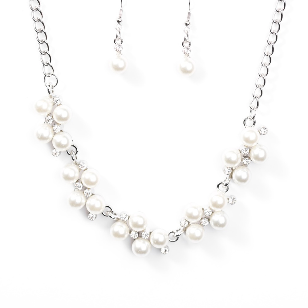 Necklace and earrings